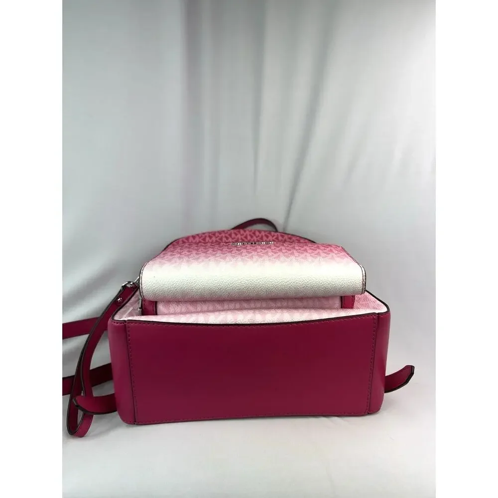 MK Set NWOT Jaycee Ombre Backpack & Jet Set Large Wristlet Dragonfruit Pink $766